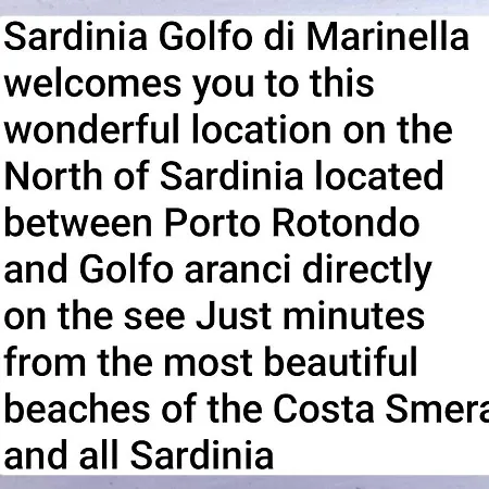 Appartamento Sardegna Golfo Di Marinella Golfo Aranci