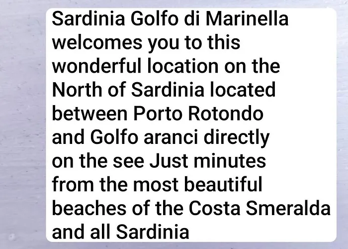Daire Sardegna Golfo Di Marinella Golfo Aranci